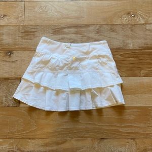 White Ivivva Tennis Skirt